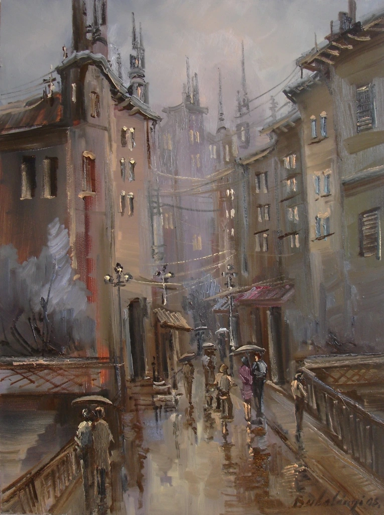 Bubelényi László - Ősi városrész (2008)