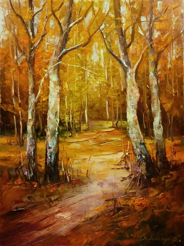 Bubelényi László - Őszi erdő (2015)